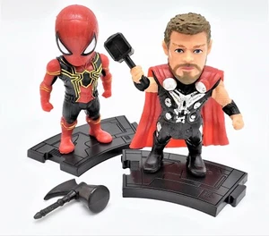 Iron Spider-man in Iron Spider Suit with Thor Collectible Toy Set - Picture 1 of 5