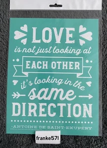 Chalk Couture Love Transfer, Club Couture, Size B 8.5x11”, Same Direction, New - Picture 1 of 2