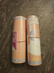 Vintage Cottage Core Geese Wallpaper Border Pink 2 Pack 10 yards total Sealed - Picture 1 of 7