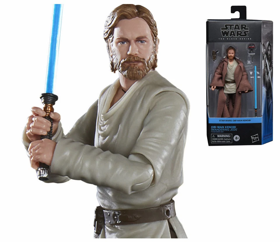 Hasbro Star Wars The Black Series Obi-Wan Kenobi - Obi-Wan Kenobi (Wandering Jedi) Action Figure
