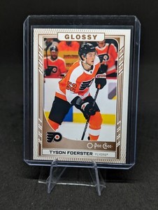 Tyson Foerster 2023-24 Upper Deck Series 1 O-Pee-Chee Glossy