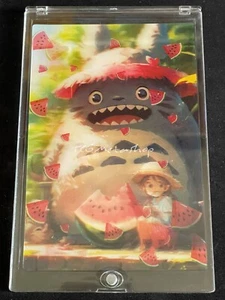 🔥 My Neighbor Totoro Ghibli Anime 3D Lenticular Large Card Collectible Gift - Picture 1 of 1