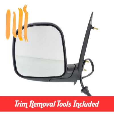 Зеркало с подогревом со стороны водителя для 1996-2002 Express Savana GM1320228 15768768 - Изображение 1 из 4