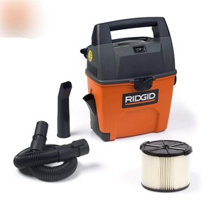 RIDGID Dry Shop Vacuum 3-Gal 3.5-Peak HP Built-in Dust Pan Expandable Hose Tool