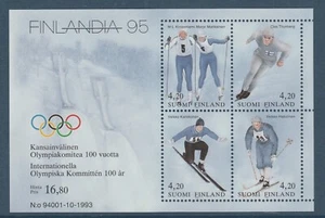 FINLAND - 1993 FINLANDIA 1995 INT. Stamp Exhibition in Helsinki MINISHEET MNH.  - Picture 1 of 1