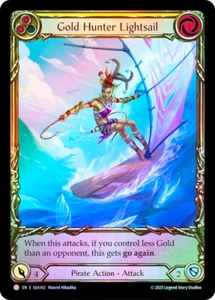 FAB COLD FOIL Gold Hunter Lightsail (Extended Art) - Treasure Pack Card # 162 - Bild 1 von 1