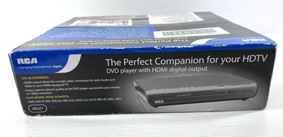 Reproductor DVD VCD SVCD Modelo RCA DRC277 Resolución 1080P HDMI - NUEVO EN CAJA Foto 1 de 4