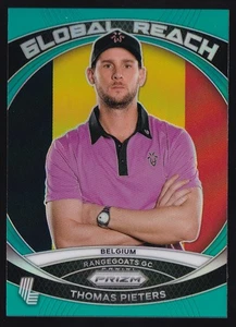 2024 Panini Prizm LIV Golf Global Reach Teal /199 Thomas Pieters #12 Rookie RC - Bild 1 von 2