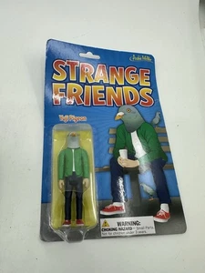 Strange Friends Yuji Pigeon figura de acción juguete Archie Mcphee Accoutrements - Imagen 1 de 2