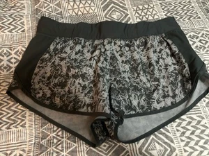 Pantaloncini Under Armour Donna XL Grigio Fly By Allenamento Atletico Fit Heatgear Palestra - Foto 1 di 7