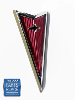 1971-1972 Pontiac Grand Prix emblema painel cabeçalho 483534 CADA novo - Imagem 1 de 3