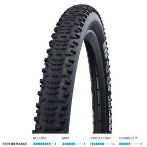 Schwalbe Racing Ralph Performance Twinskin TLR 29x2.25 Fold cycle bike tyre - Picture 1 of 3