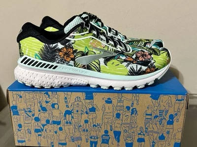 New Women’s Size 10 Brooks Adrenaline GTS 20  Running Shoes Tropical Floral LE - Image 1 of 4
