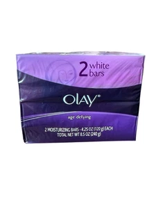 2 Pack - Olay Age Defying Soap Bars Original Formula - New Old Stock - Picture 1 of 2