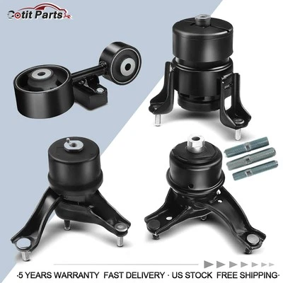 4pcs Engine Motor Mount For 2007 2008 2009 2010 2011 Toyota Camry 2.4L Automatic Foto 1 de 4
