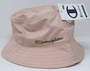 Champion Unisex Adult Bucket Hat - Size L - XL, Colour Rose / Light Pink - New - Picture 1 of 5