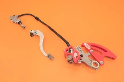 2010 05-16 CRF450R CRF450 Rear Brake System Caliper Bracket Master Cylinder Hose - Image 1 of 4