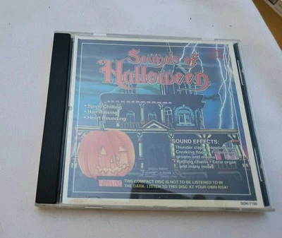 Sounds Of Halloween CD Spine Chilling-Hair Raising-Heart Pounding Sound Effects Foto 1 de 4