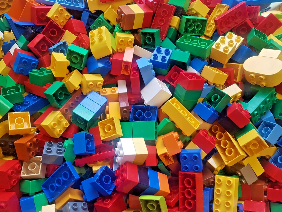 Lego Duplo 100 Steine Bausteine bunt gemischt - Bild 1 von 1