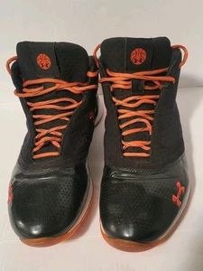 Under Armour para hombre talla 12,5 negro/naranja - Imagen 1 de 5
