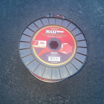 .105X665FT MAXI EDGE RED WEED EATER TRIMMER LINE WEED WACKER WLM-3105 9633249 - Image 1 of 2