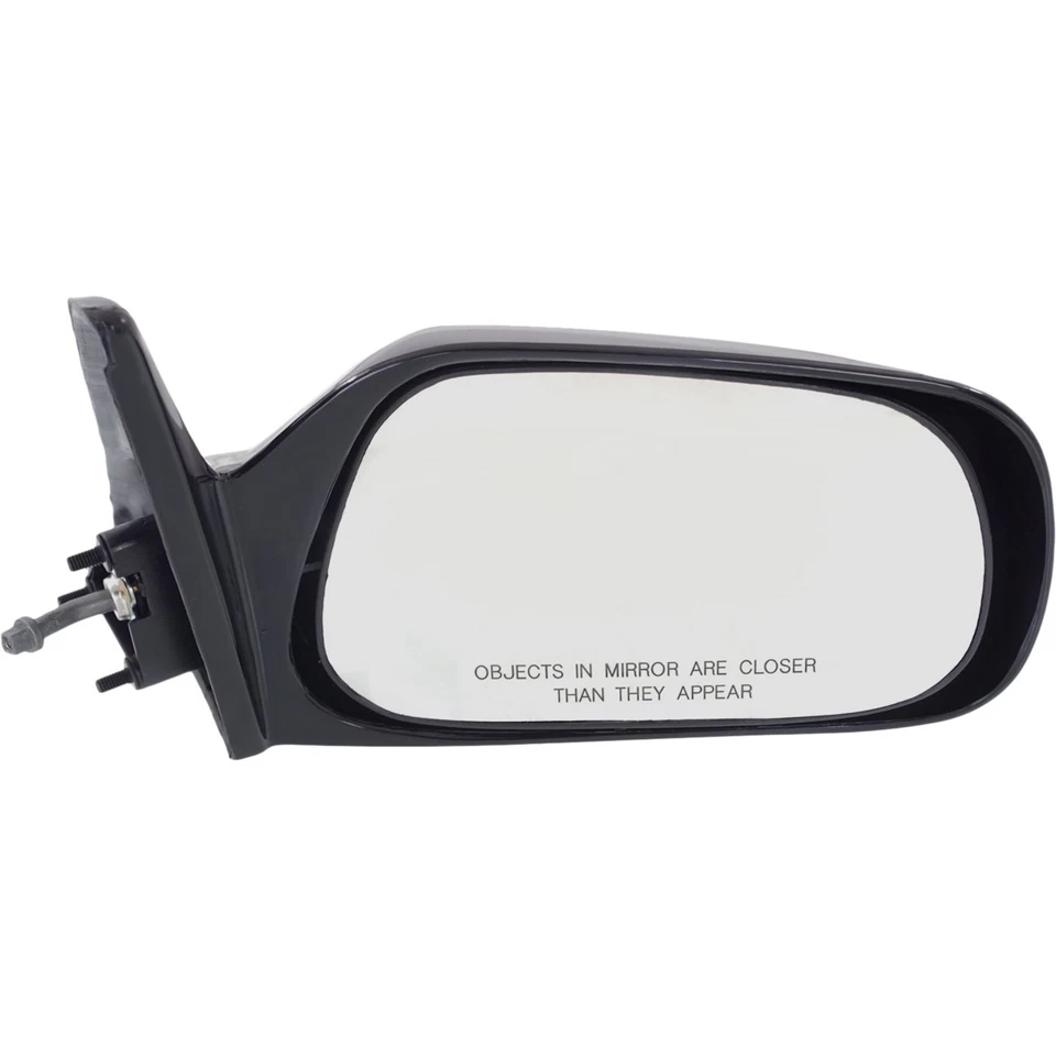 Espejo retrovisor remoto manual para Toyota Corolla 1988-1992 lado pasajero cebado Foto 1 de 4