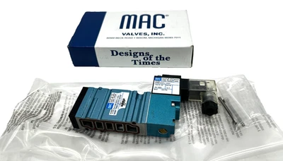 Клапаны MAC 413A-00A-DM-DDFJ-1KD пневматический клапан серия 400 4-полосные - Изображение 1 из 4