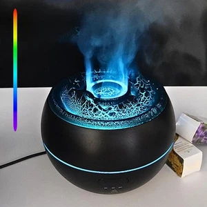Aroma Diffuser Mit Flammen Effekt Luftbefeuchter Diffusor Für ätherische Öle Neu - Bild 1 von 14
