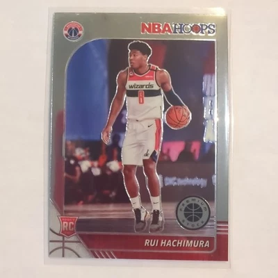 2019-20 NBA Hoops Premium Stock Rui Hachimura  Rookie Card RC #206 Lakers - Image 1 of 4