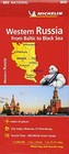 Western Russia - Michelin National Map 805 (Michelin National Maps) by , NEW Boo