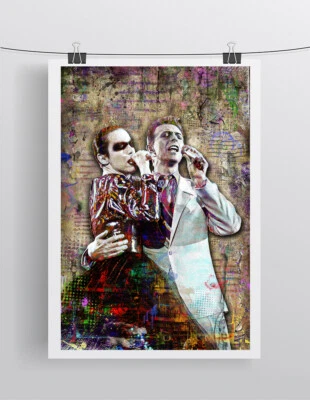 Annie Lennox Of The Eurythmics David Bowie 24x36in Pop Poster Free Shipping Us - Image 1 of 4