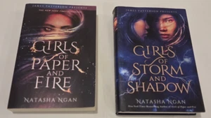 Girls of Paper & Fire + Girls of Storm & Shadow Book Set – Fantasy Must-Read! - Picture 1 of 14