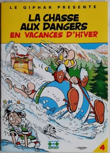 ASTERIX La chasse aux dangers en vacances d'hiver (4) Ed. Publicitaire GIPHAR - Imagen 1 de 2