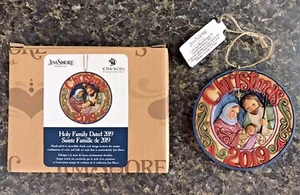 2019 Jim Shore Annual Christmas Ornament Holy Family 6004299 Enesco NIB - Picture 1 of 7
