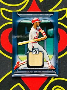 2011 TOPPS SERIES 1 - OZZIE SMITH - GAME-USED RELIC - TOPPS 60 - #T60R-OS