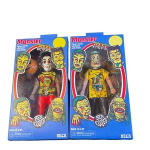 NECA Ben Cooper Dracula & Witch Monster Action Figure Costume & Mask Lot Of 2 - Picture 1 of 12