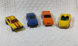 Lot Of Hot Wheels Jaguar XJ5, Mustang LX, Camaro, MX48 Turbo, Play Condition - Picture 1 of 19