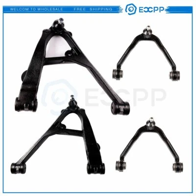 4x Front Upper Lower Control Arm Ball Joint For Chevy Silverado Sierra 1500 6Lug Foto 1 de 4
