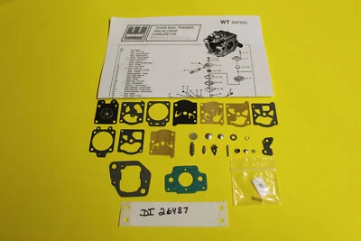 Echo CS340 CS345 Chainsaw Carburetor Walbro WT589 Carb Kit - Image 1 of 2