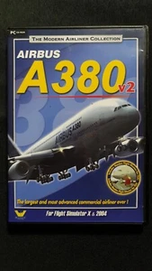 AIRBUS A380 V2 Modern Airliner Collection Pc Add-On Flight Sim 2004 - Picture 1 of 7