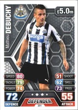 2013-14 Topps Match Attax English Premier League #201 Mathieu Debuchy