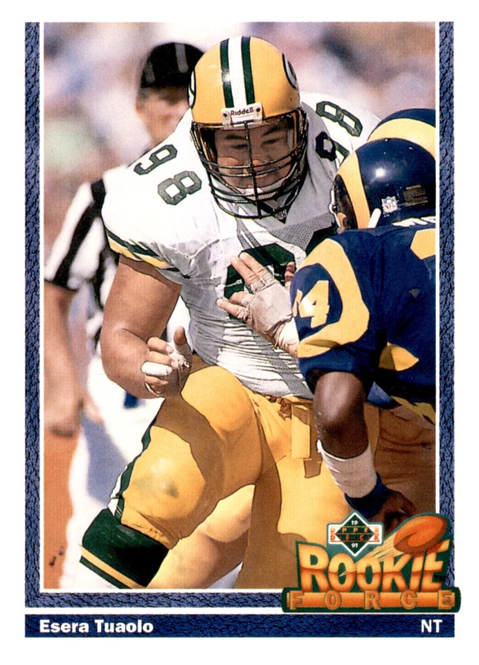 S2R1: 1991 Upper Deck Football Card Pick. 501-700 - Image 1 of 1