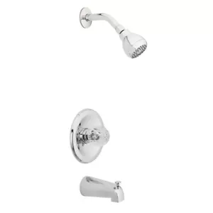 OakBrook 1-Handle Chrome Tub and Shower Faucet (Pack of 3) - Picture 1 of 3