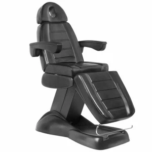 Kosmetikliege Black Massageliege Kosmetikstuhl Beautyliege Elektrisch Tattoo - Bild 1 von 4