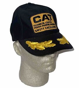 CAT Technical Center Peoria Proving Ground SAFETY EXCELLENCE cap vintage 1970's