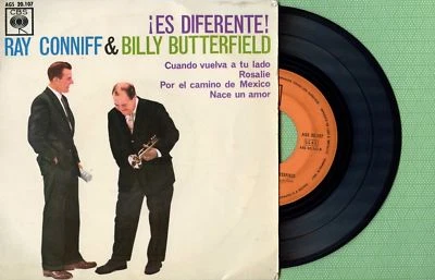 RAY CONNIFF & BILLY BUTTERFIEL / CBS AGS 20.107 Pressing Spain 1963 EP 45 rpm EX - Image 1 of 4