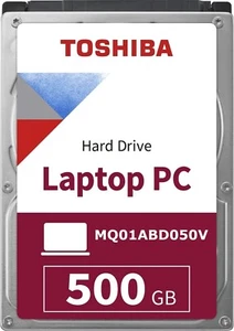 FESTPLATTE TOSHIBA MQ01ABD050V 500GB 5400U/min 8MB CACHE SATA II 2.5'' Zoll - Bild 1 von 4