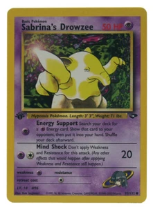 Sabrina's Drowzee 95/132 1st Edition Common Gym Challenge NM+ With Tracking 4a - Picture 1 of 3