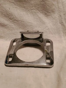 Vtg MCM 70s Chrome Toothbrush Cup Holder - Picture 1 of 9
