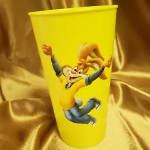 Nestle Nesquik HASE gelb Kunststoff Becher Tasse Glas Sammlerstücke - Bild 1 von 2